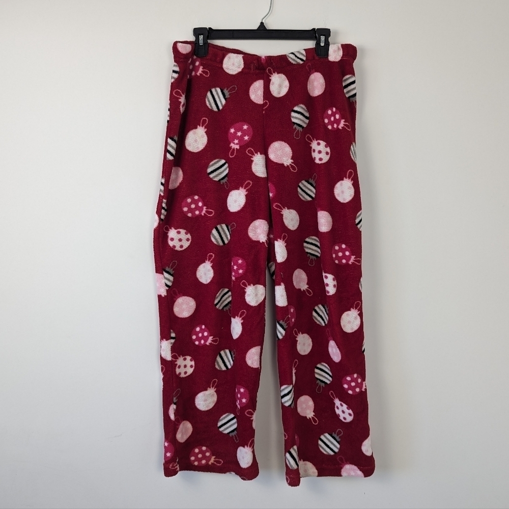 Cozy Fleece Christmas Pajama Pants - George Brand - Women's L - Festive Holiday